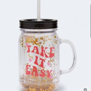 Take It Easy Mason Jar